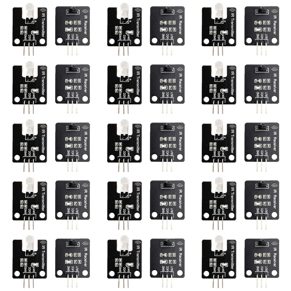 30pcs 38kHz Infrared Sensor Modules Compatible with Multiple Platforms