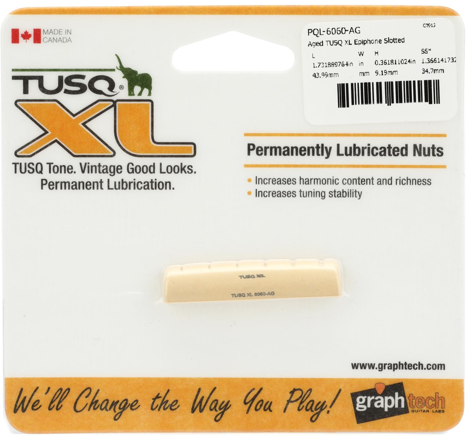 Graph Tech PQL-6060-AG (3-pack) Bundle