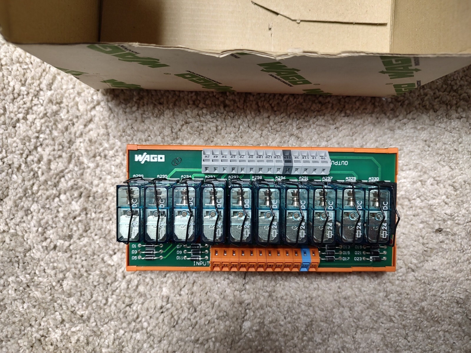 Wago Relay module 8002-025/K050-0456/000-200