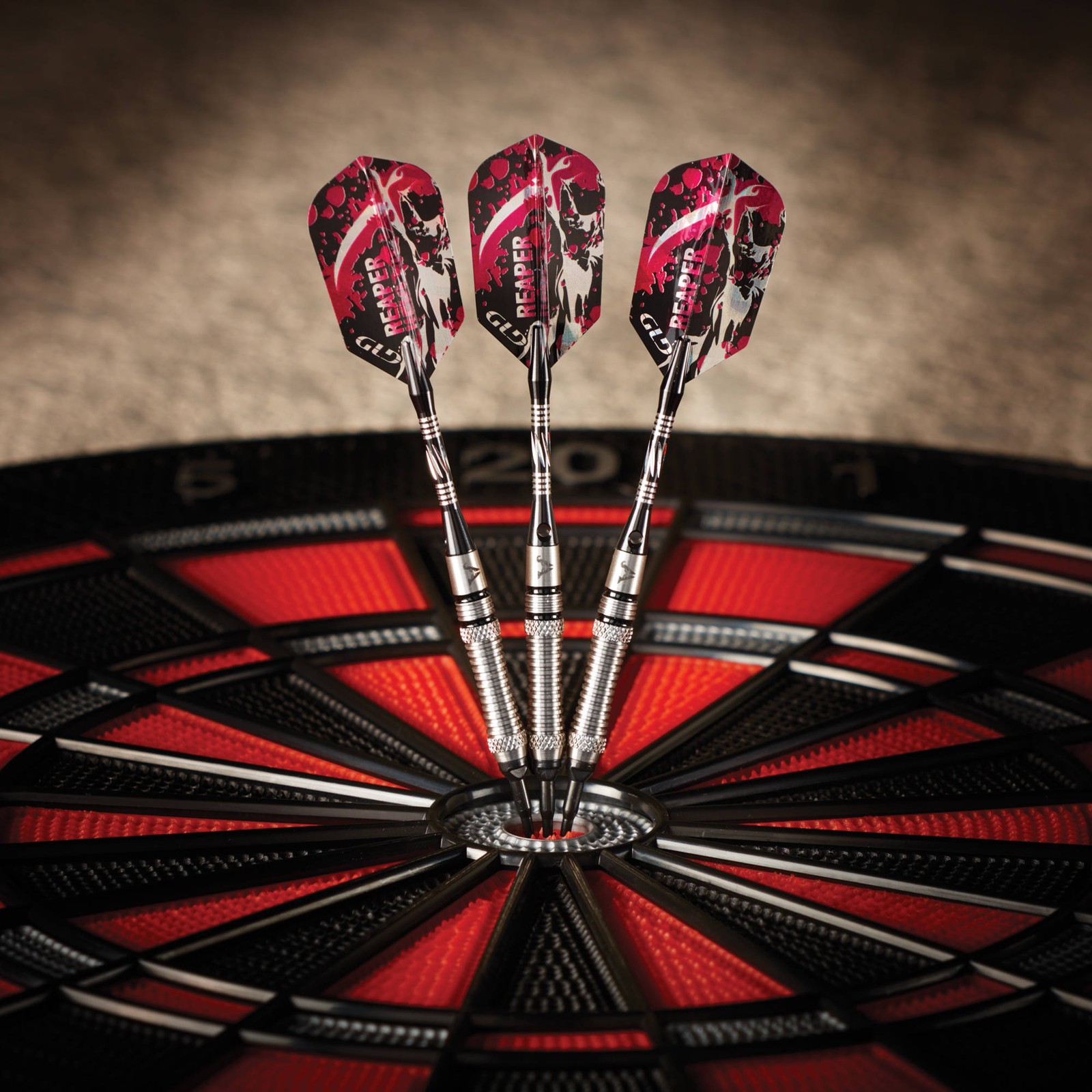 Viper Grim Reaper Tungsten Soft Tip Darts Grooved Barrel 18 Grams