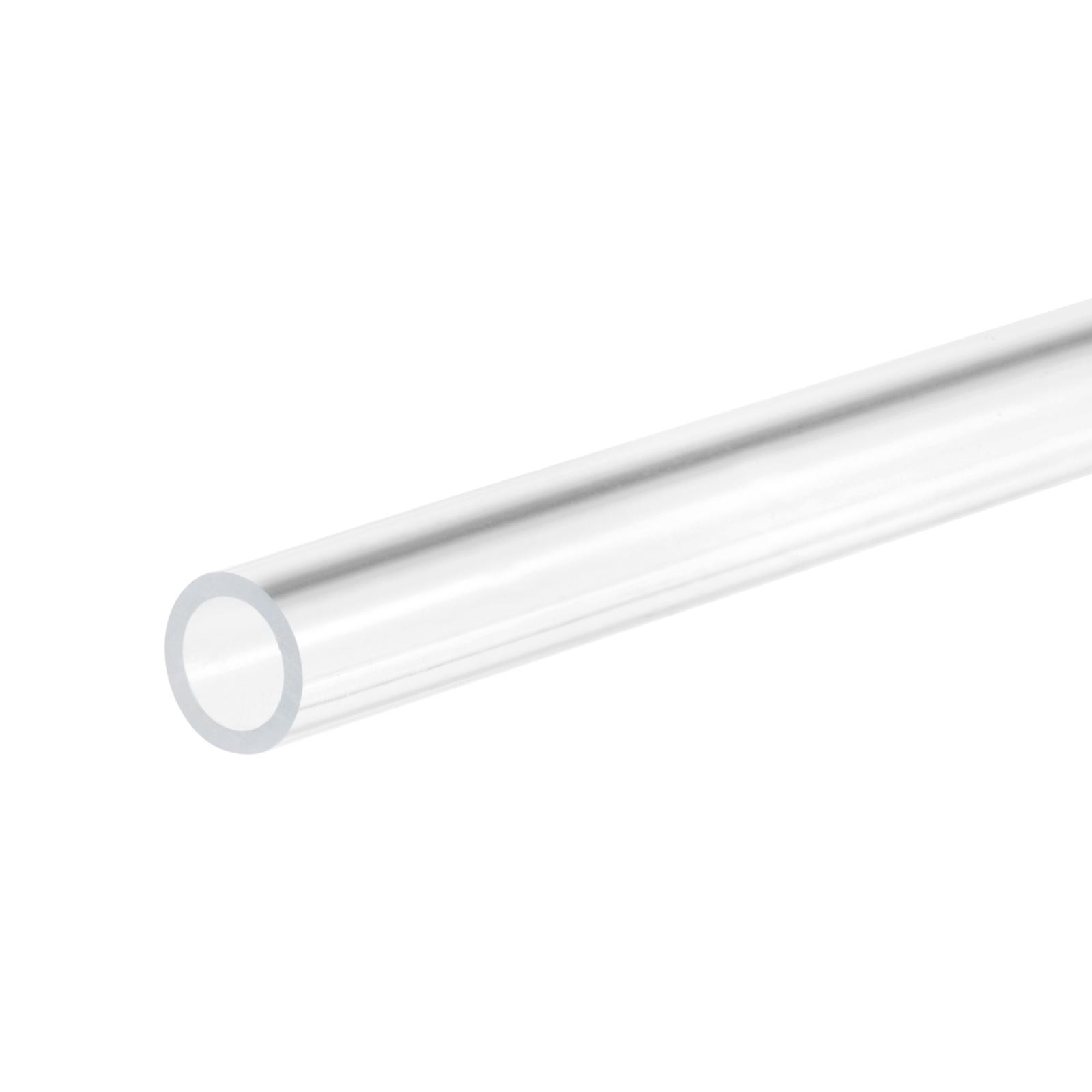 Clear Rigid Tubing 6mm(1/4'')ID x 8mm(5/16'')OD x 14inch Length