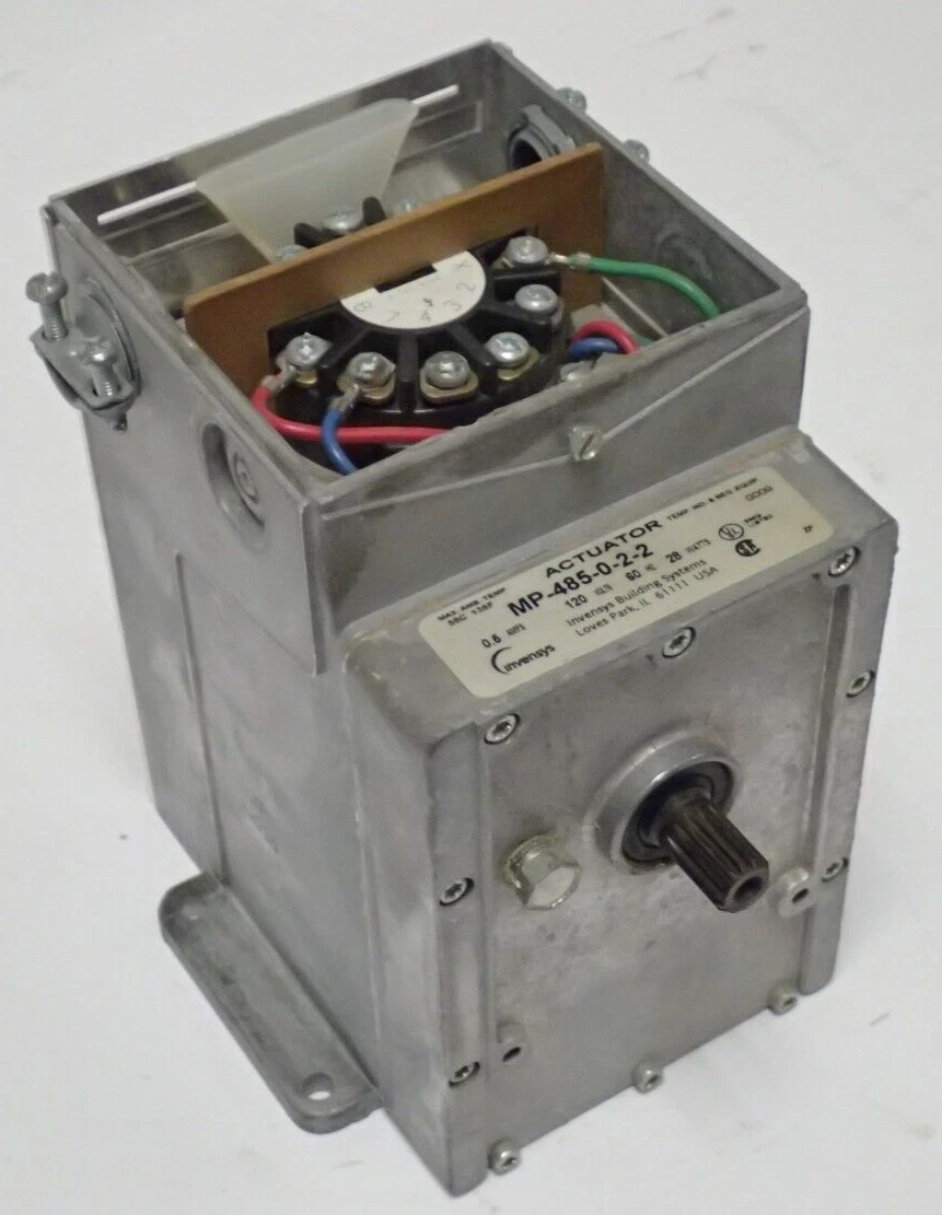 INVENSYS ACTUATOR MP-485-0-2-2 0.5A 120Vac 60Hz 28 WATT ACTUATOR TESTED