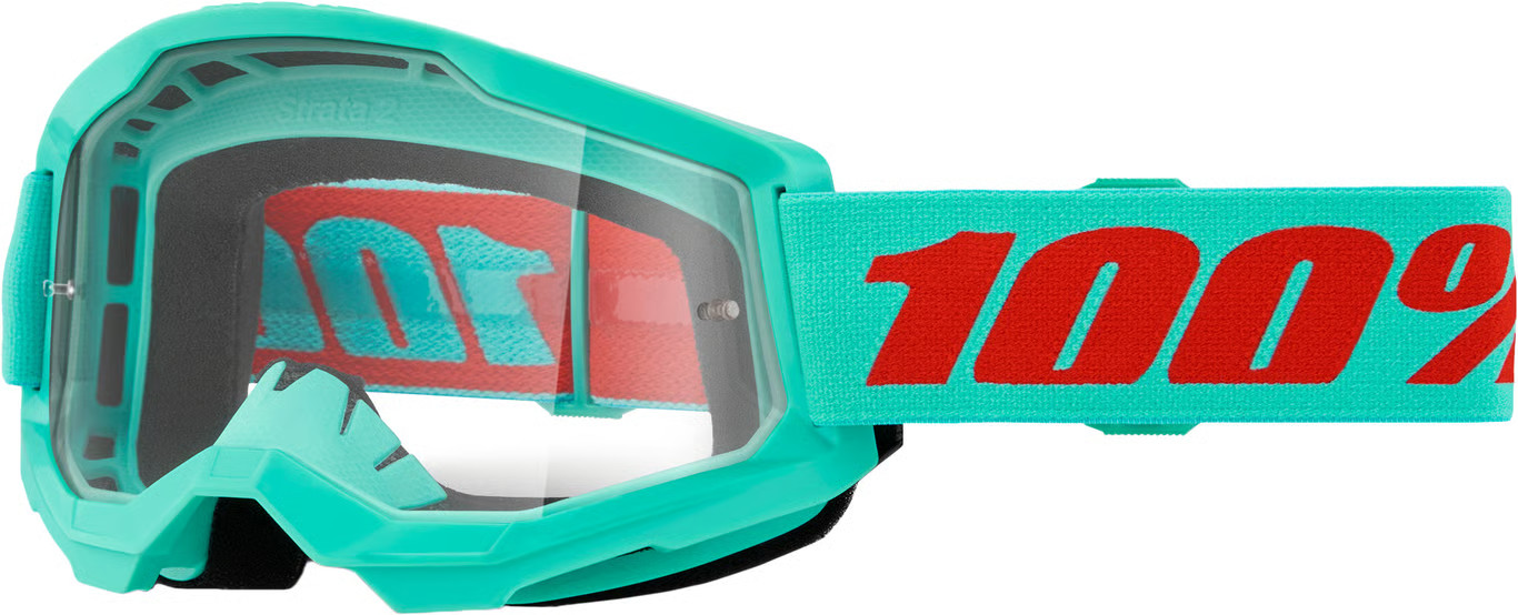 100% Strata 2 Maupiti Goggles OSFM 50027-00020 610-5228 5651-2015-00