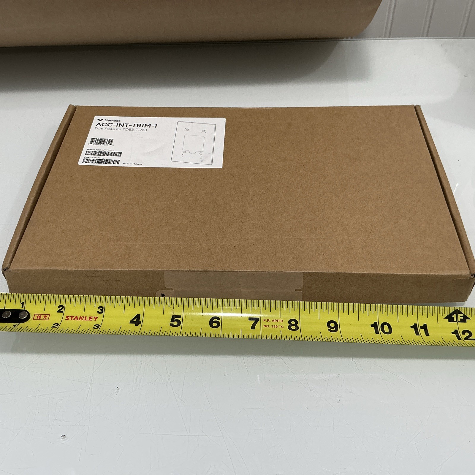 Verkada ACC-INT-TRIM-1 Trim Plate For TD53, TD63