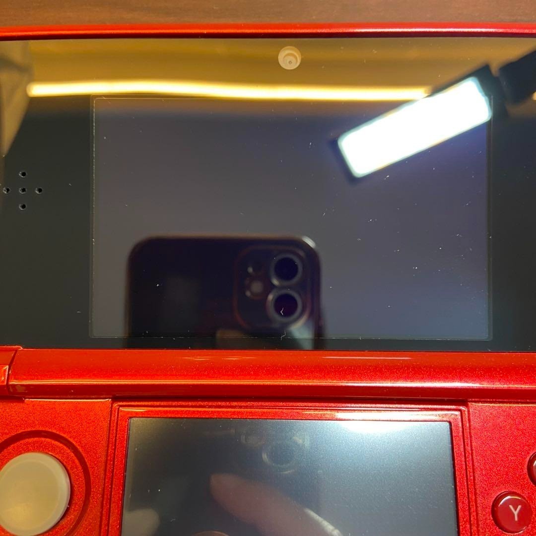 Nintendo 3DS console, Metallic Red (4139) From Japan