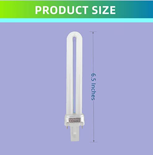 amgolibi 9 Watts Fluorescent Bulb Compatible with FlyWeb Classic Fly Light EL