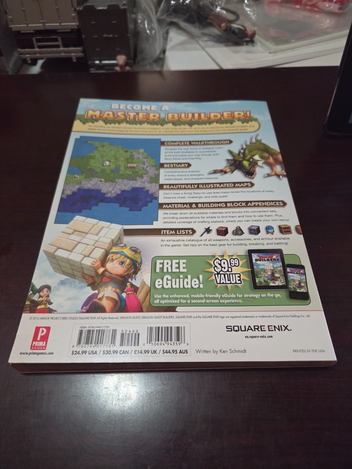 Prima Games Dragonquest Builders Strategy Guide, Great shape!