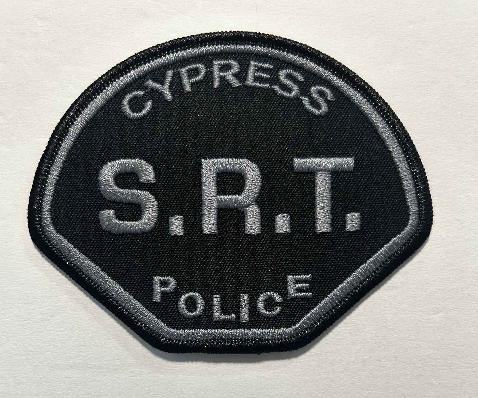 CALIFORNIA CYPRESS POLICE SRT SPECIAL RESPONSE TEAM SUBDUED SWAT PATCH #D33