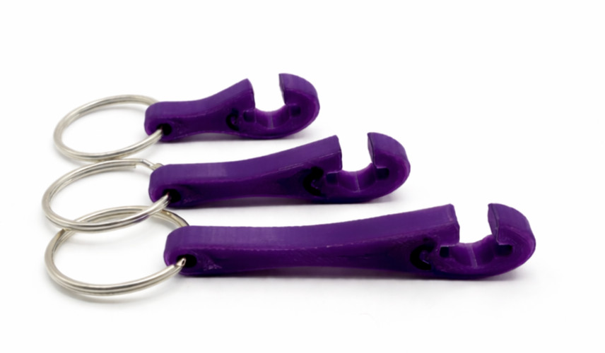 ENFit Wrench Keychain 3 Pack (1.5” 2” 2.5”) Feeding Tube Connector Tool Enteral