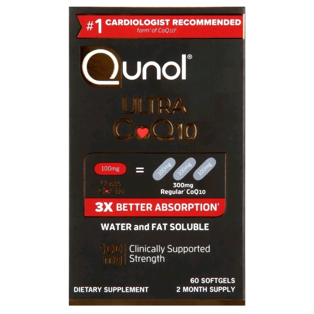 Qunol Ultra CoQ10 Softgels- 100 Mg- 60 Ct