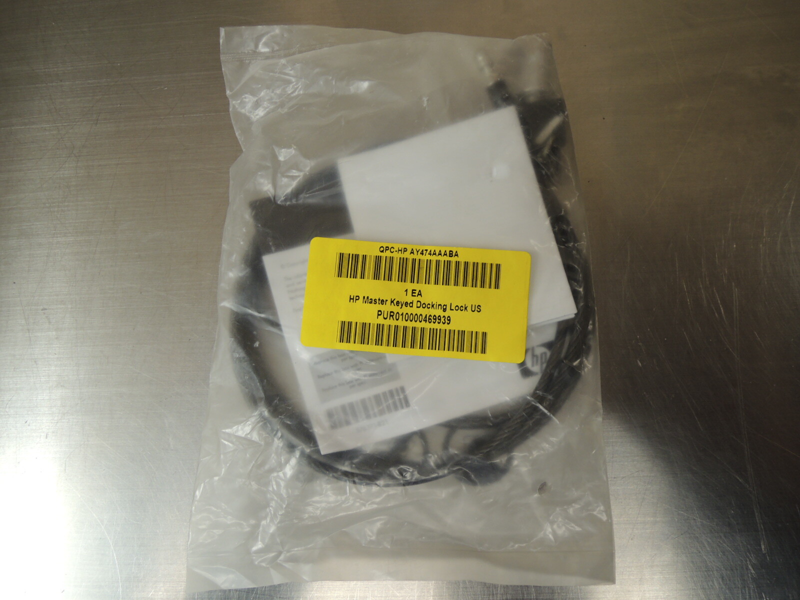 HP Master Keyed Docking Station Lock Kit K64609US - New in package