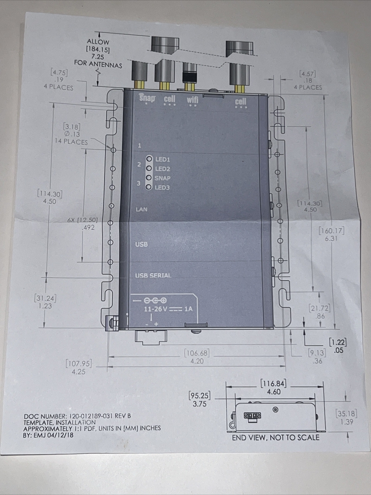 Synapse Wireless Inc SC020-040 Network Gateways