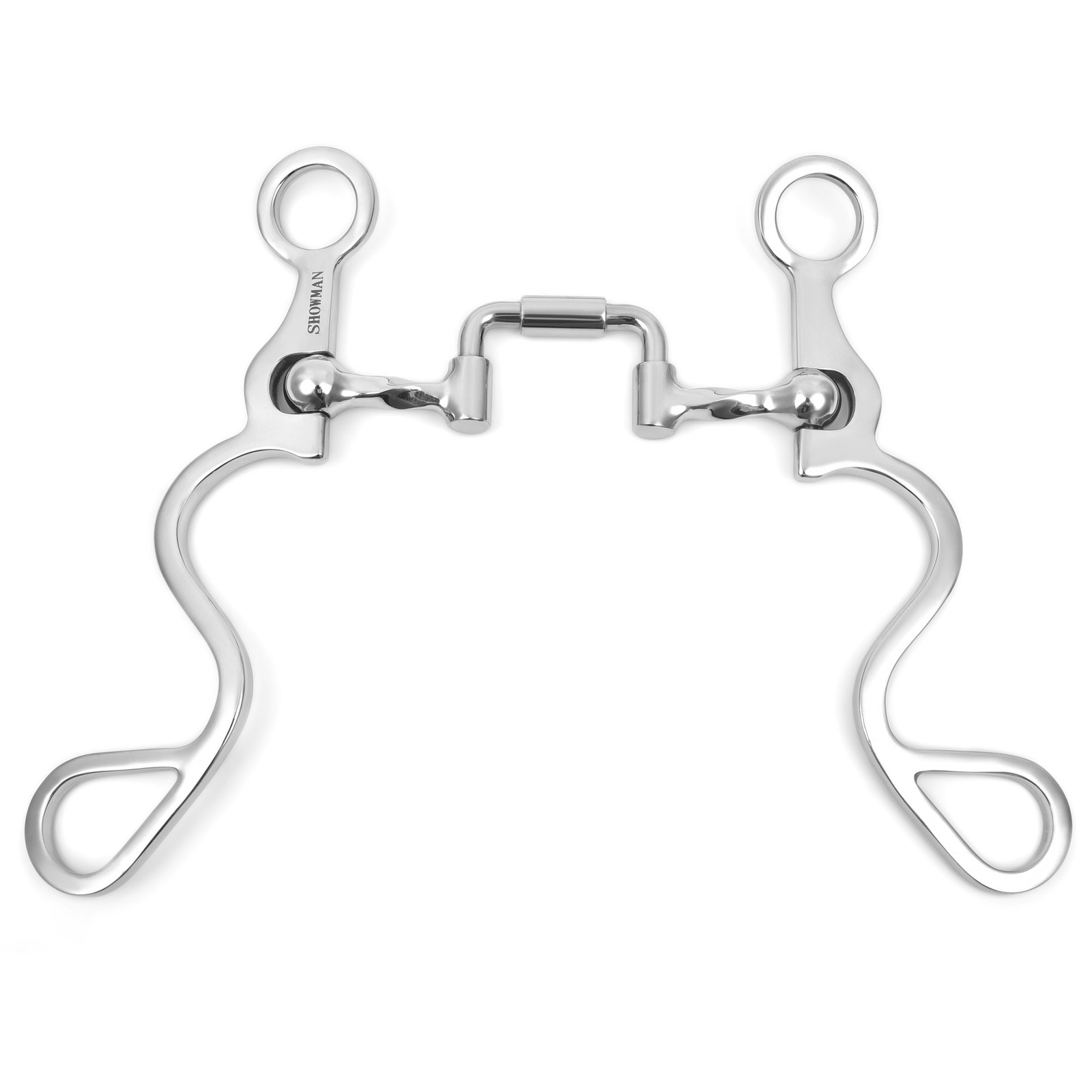 Showman Long S Shank Bit w/ Slow Twist Correction Hinge