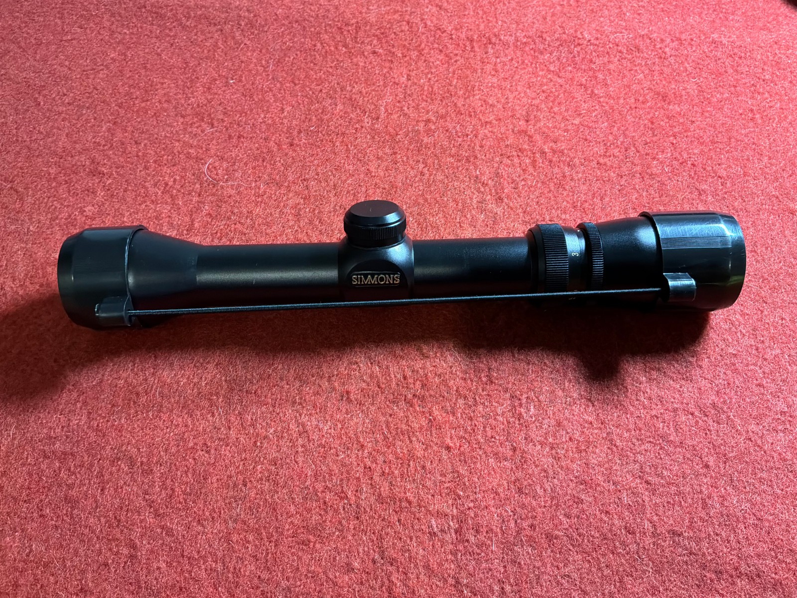 Simmons 1.5-5x32 Rifle Scope Matte Black Korea Model 99721 Shotgun Muzzleloader