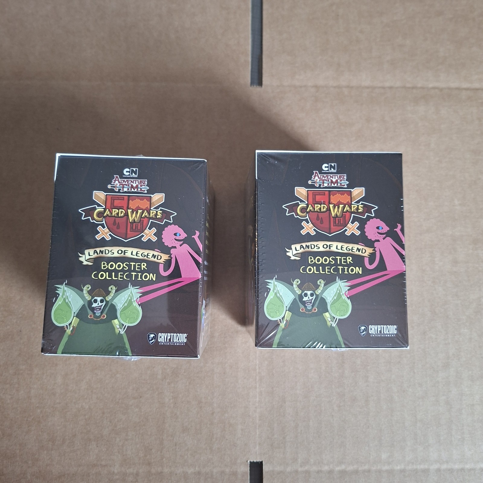 Adventure Time Card Wars: Lands of Legend Booster Collection x2
