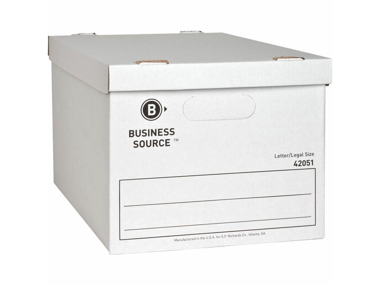 Business Source 42051 Storage Box - File 350.00 lbs. Legal, Letter