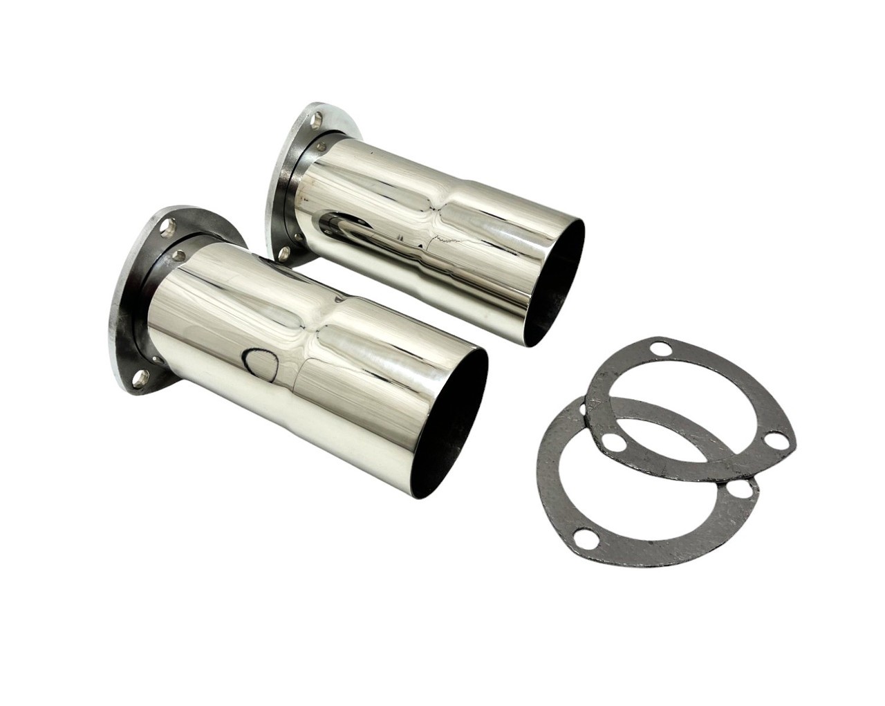 Header Collector Kit 3.00 to 3.00 Inch 304 Polished Stainless WHCK300-300-HP-SS