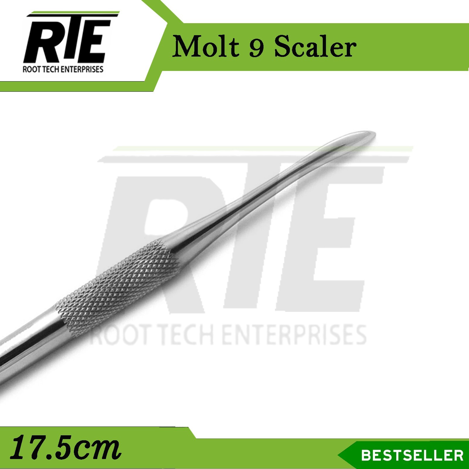 5PCS Dental Periosteal Elevator Molt #9 Oral Surgery Implant Tissue Instrument