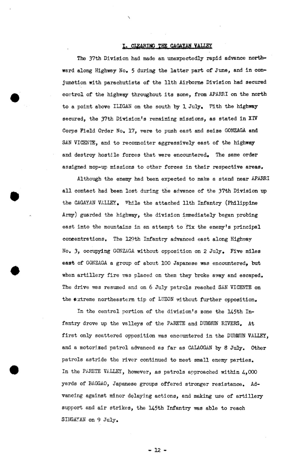 64 Page 1945 8th Eighth Army Luzon Campaign Mop Up Operation Maps on Data CD