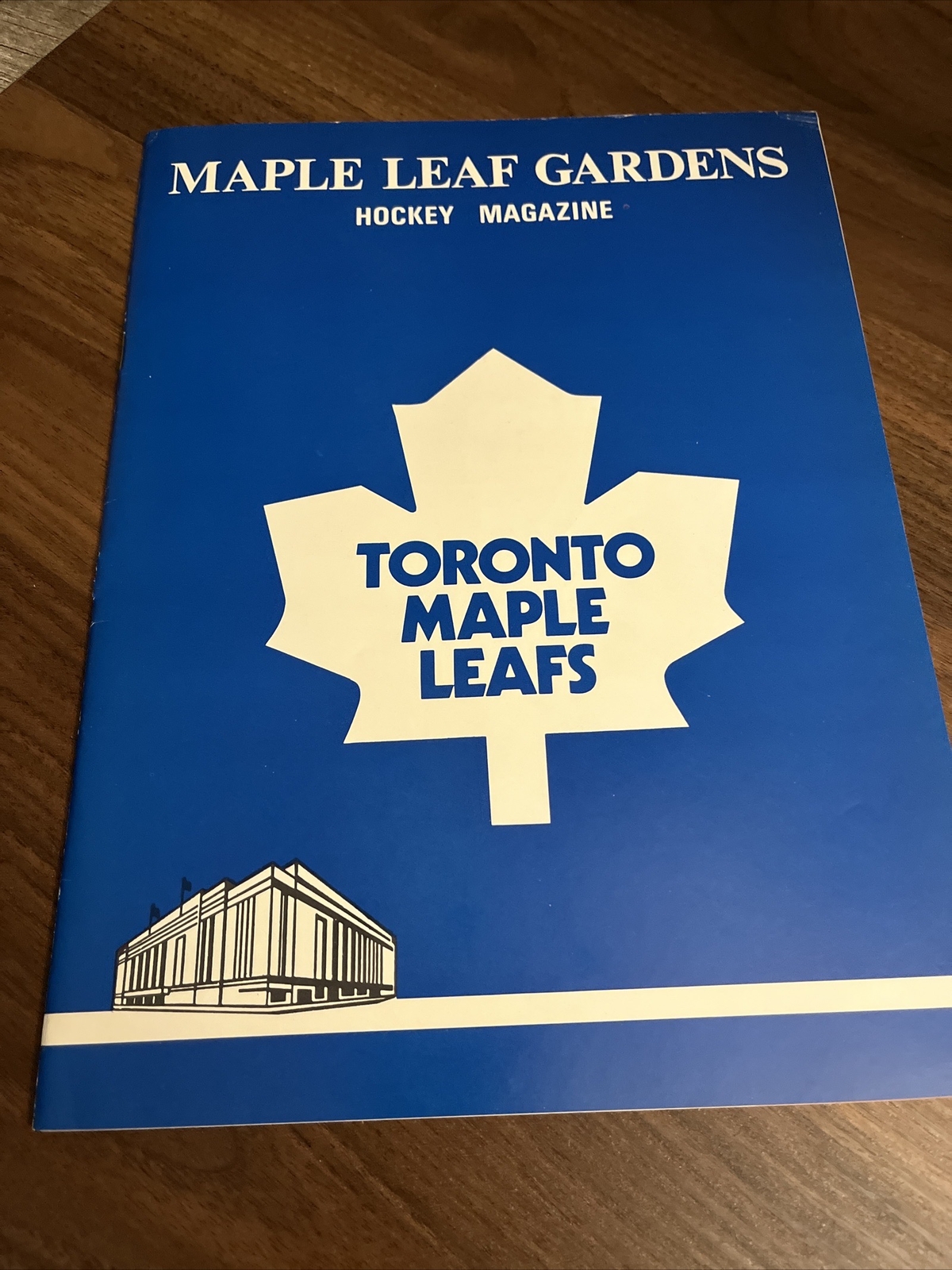 Vintage 1971  Leaf Gardens Hockey Magazine. February/March