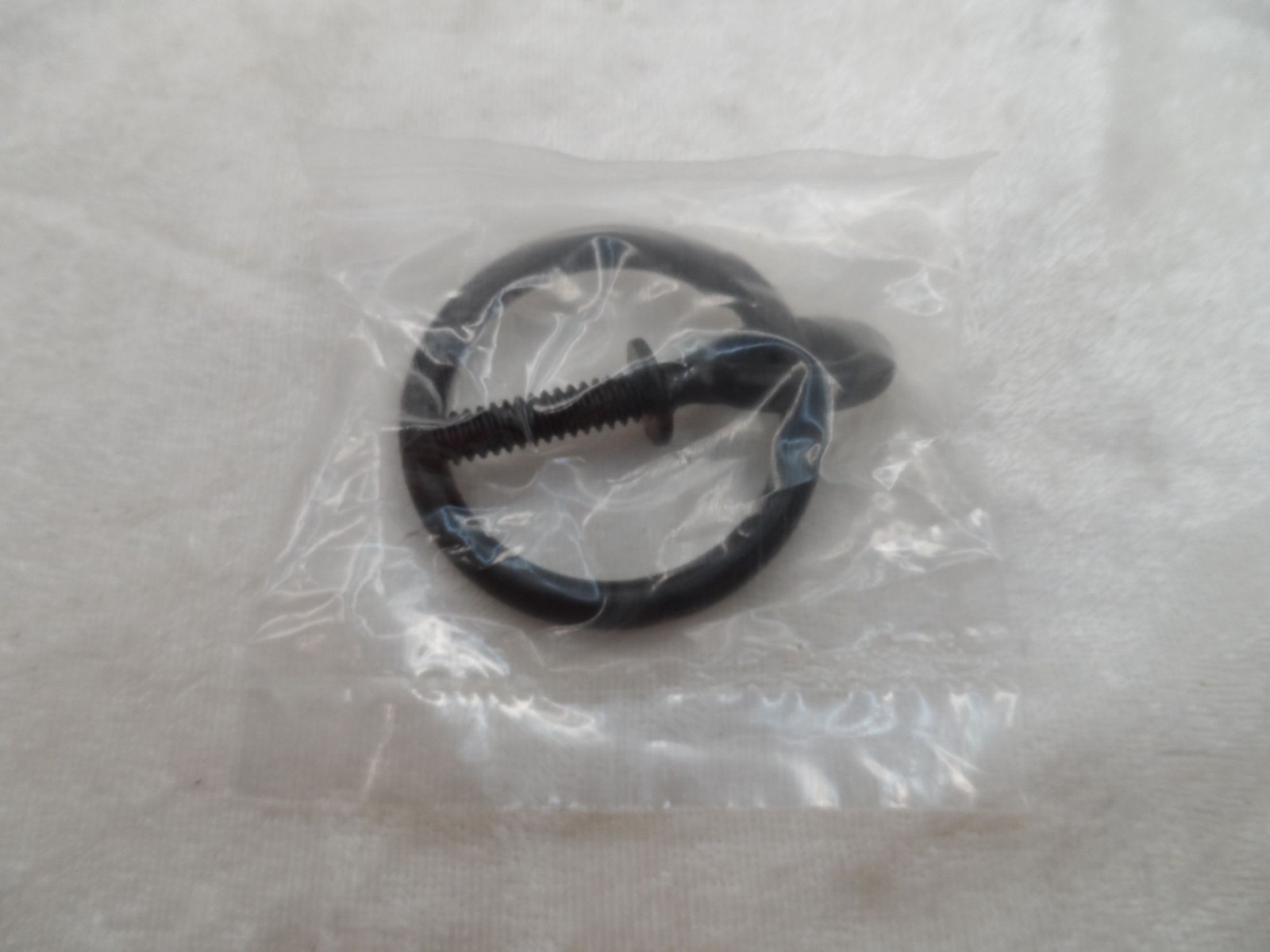 Lynn Cove Foundry Lag Mount Ring Pull Stainless Steel Black NEW