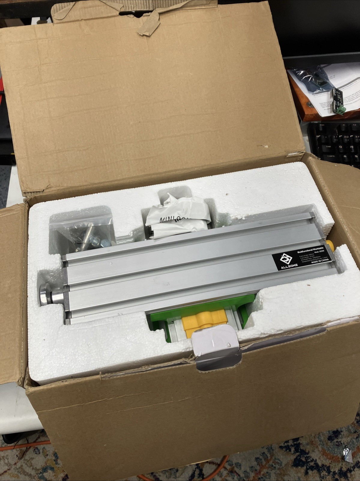 Drill Vise Fixture Working Table Mini Precision Milling Machine Worktable