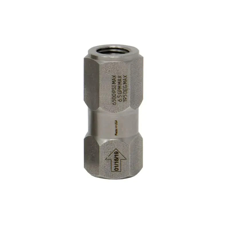 General Pump 1/4" Stainless Steel Check Valve for Chemical Injectors