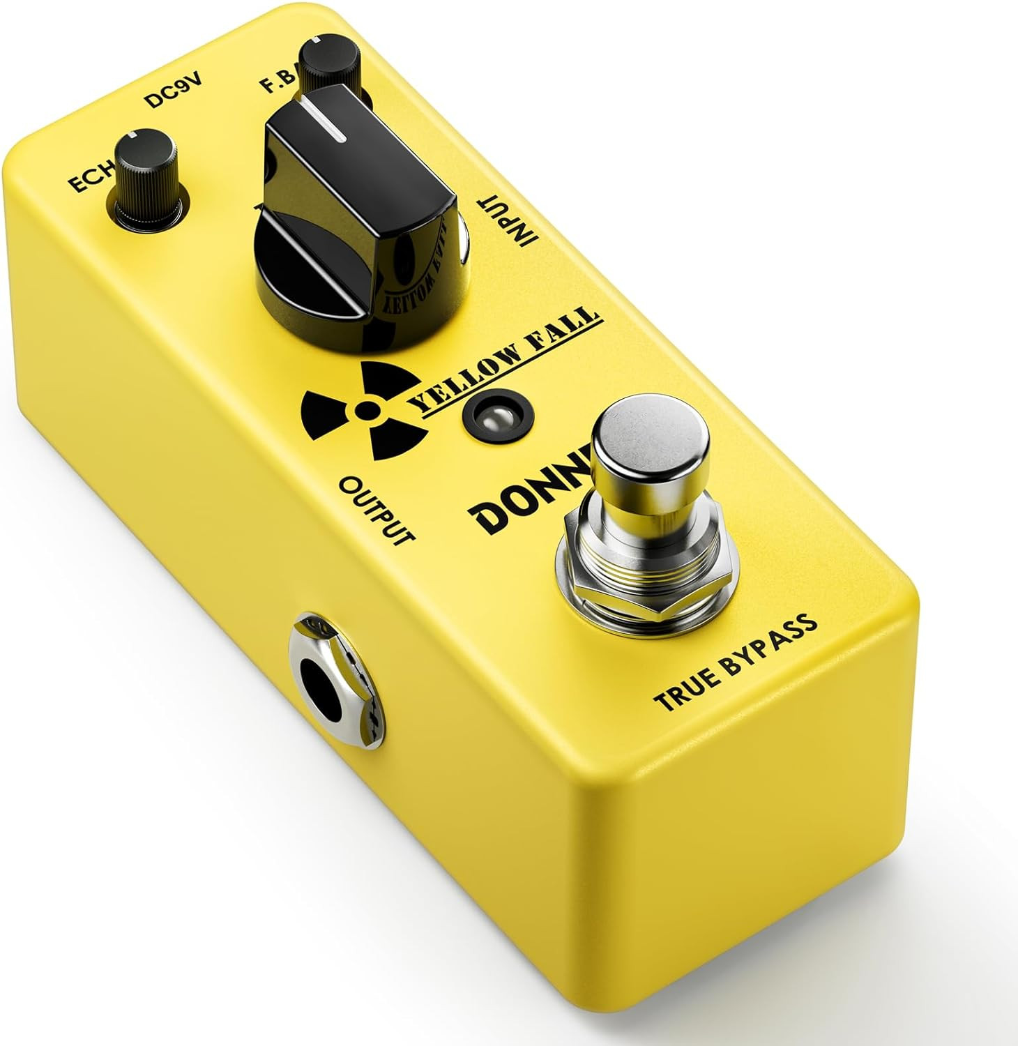 Guitar Delay Pedal for Pedal Boards, Electric Guitar, Yellow Fall Analog Delay M