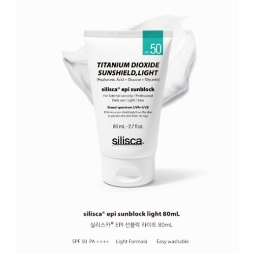 Silisca tIitanium dioxide sunshield 80ml(classic and light)
