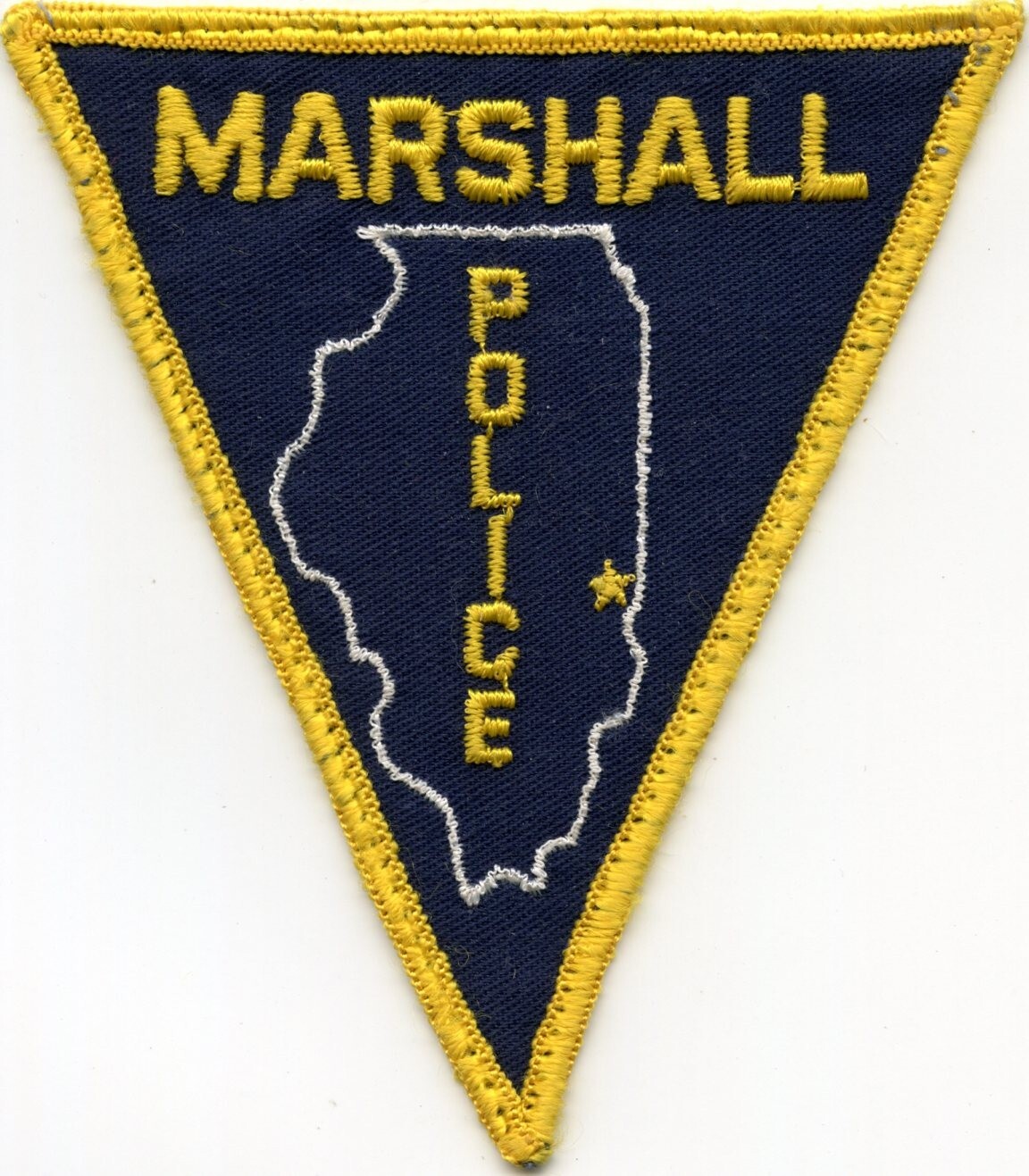 old vintage MARSHALL ILLINOIS POLICE PATCH