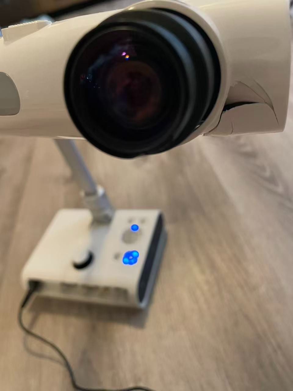 ELMO TT-02RX Document Camera Visual Presenter 5.2x Zoom Tested Working READ