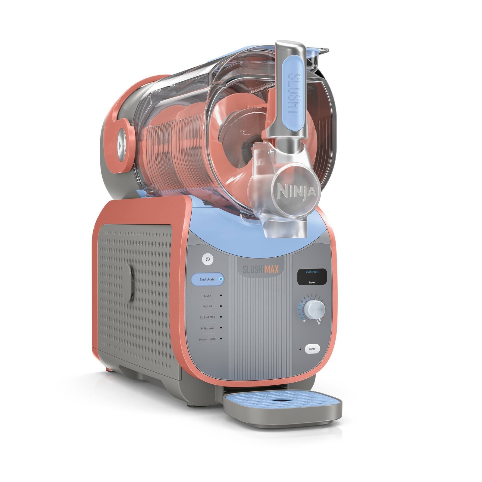 Ninja SLUSHi Max Smart Frozen Drink Maker 150 oz, Blue & Peach FS605