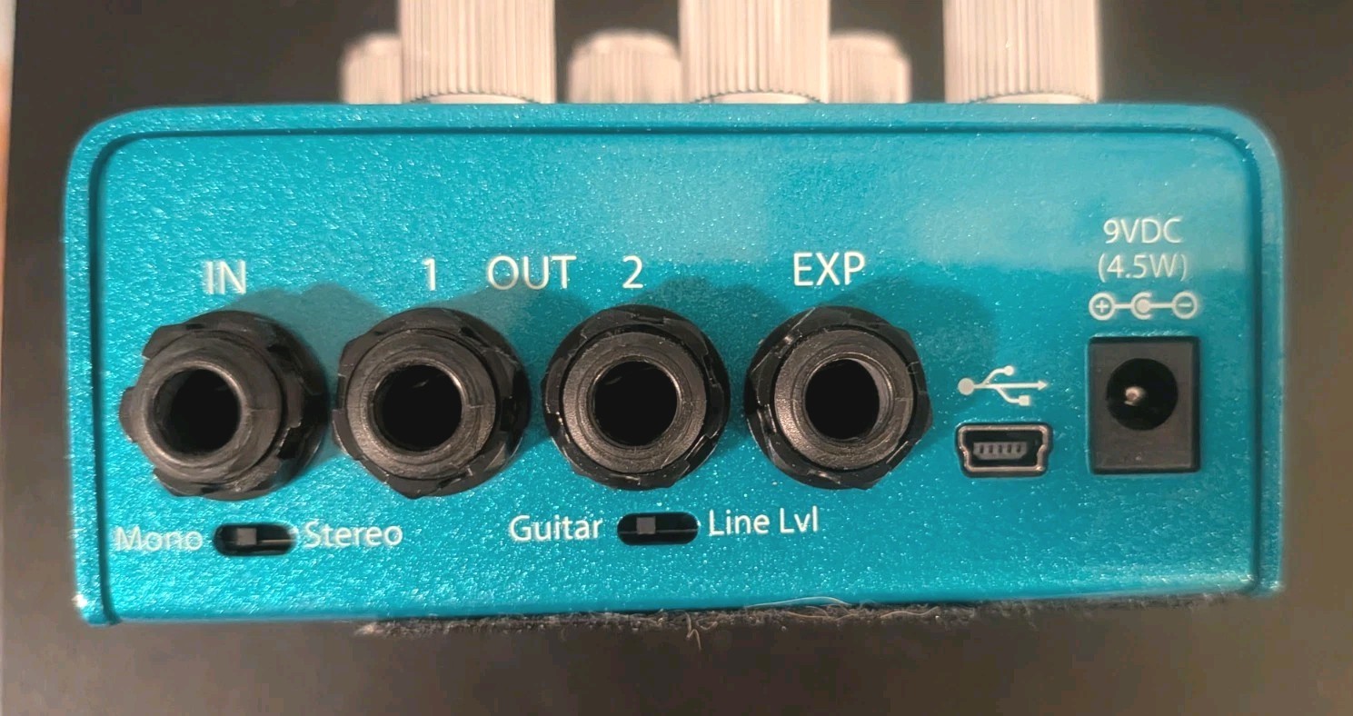 Eventide Riptide Stereo Overdrive and Vibrato Uni-Vibe Effects Pedal