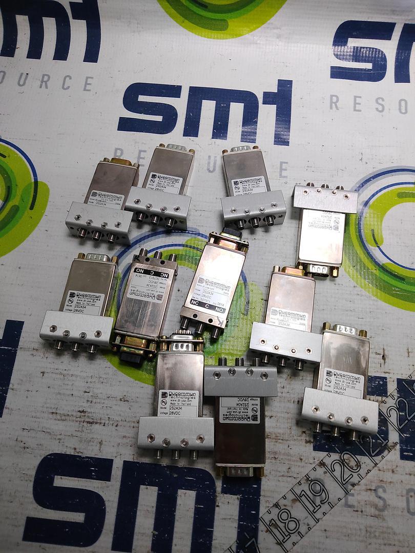 DUCOMMUM TECHNOLOGIES 2S2A34 28VDC COAXIAL SWITCH