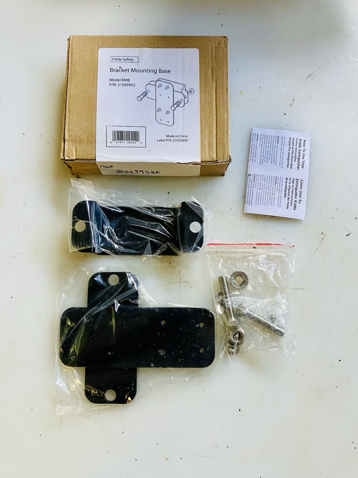 Kidde Safety Bracket Mounting Base 21009952