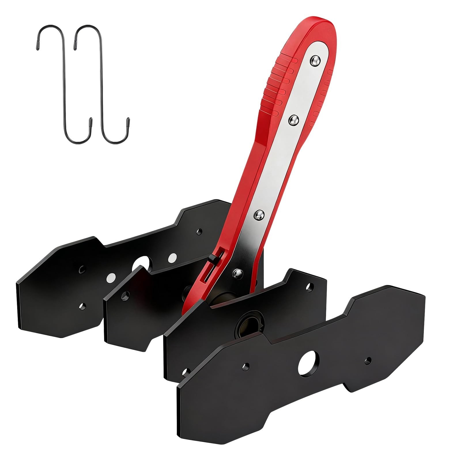 Ratcheting Brake Caliper Press Tool, Piston Compressor & Spreader for Disc Brake