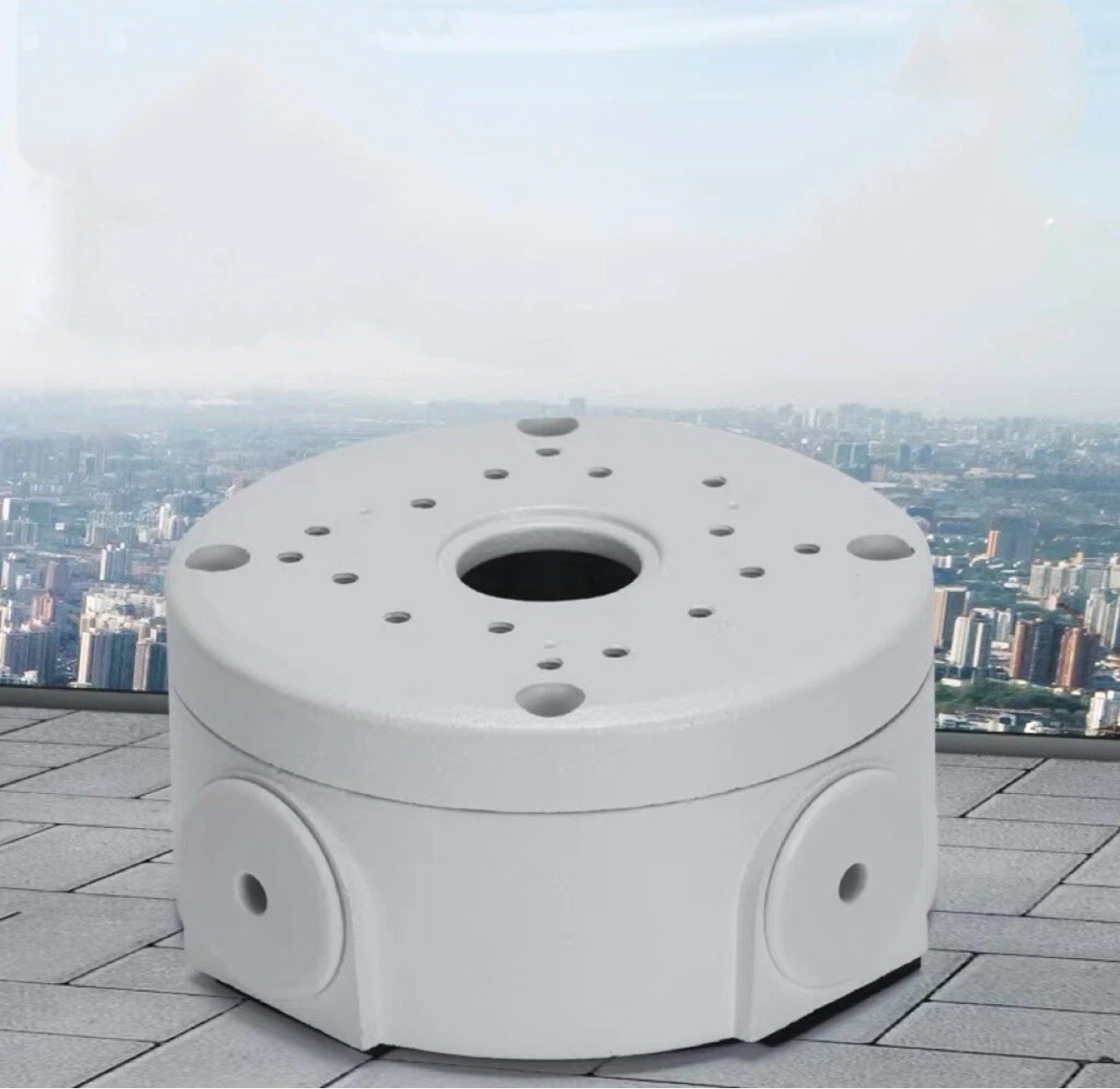 Aluminium Alloy Security Camera Junction Box Bracket for Wall & Ceiling Mount
