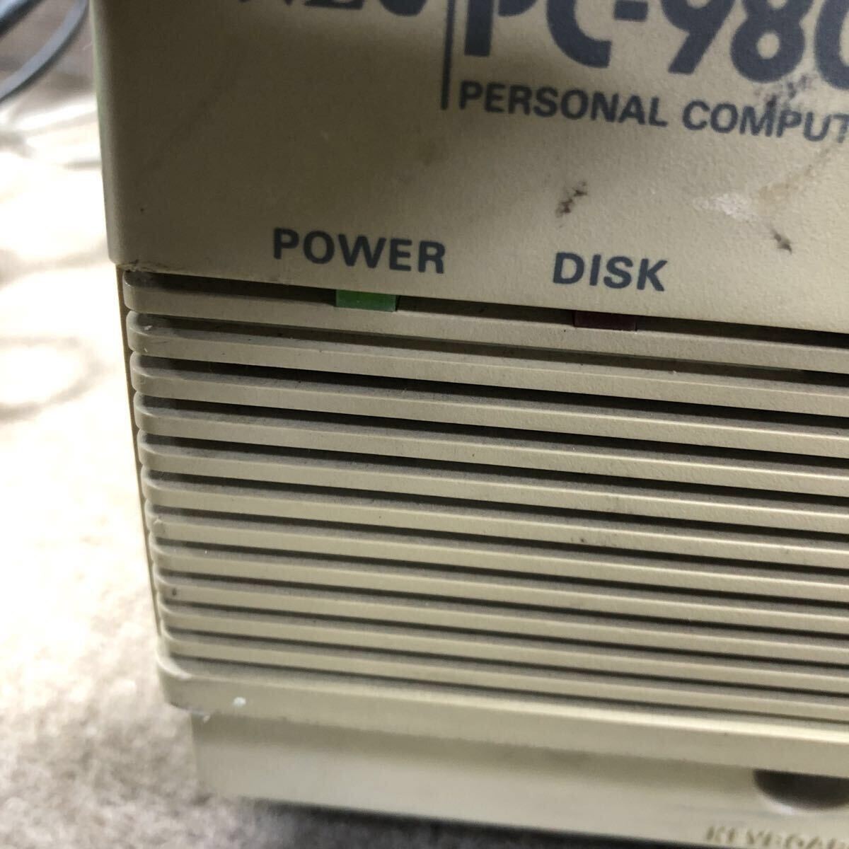 NEC PC-9801EX4, power-on confirmed. PC98. From Japan.