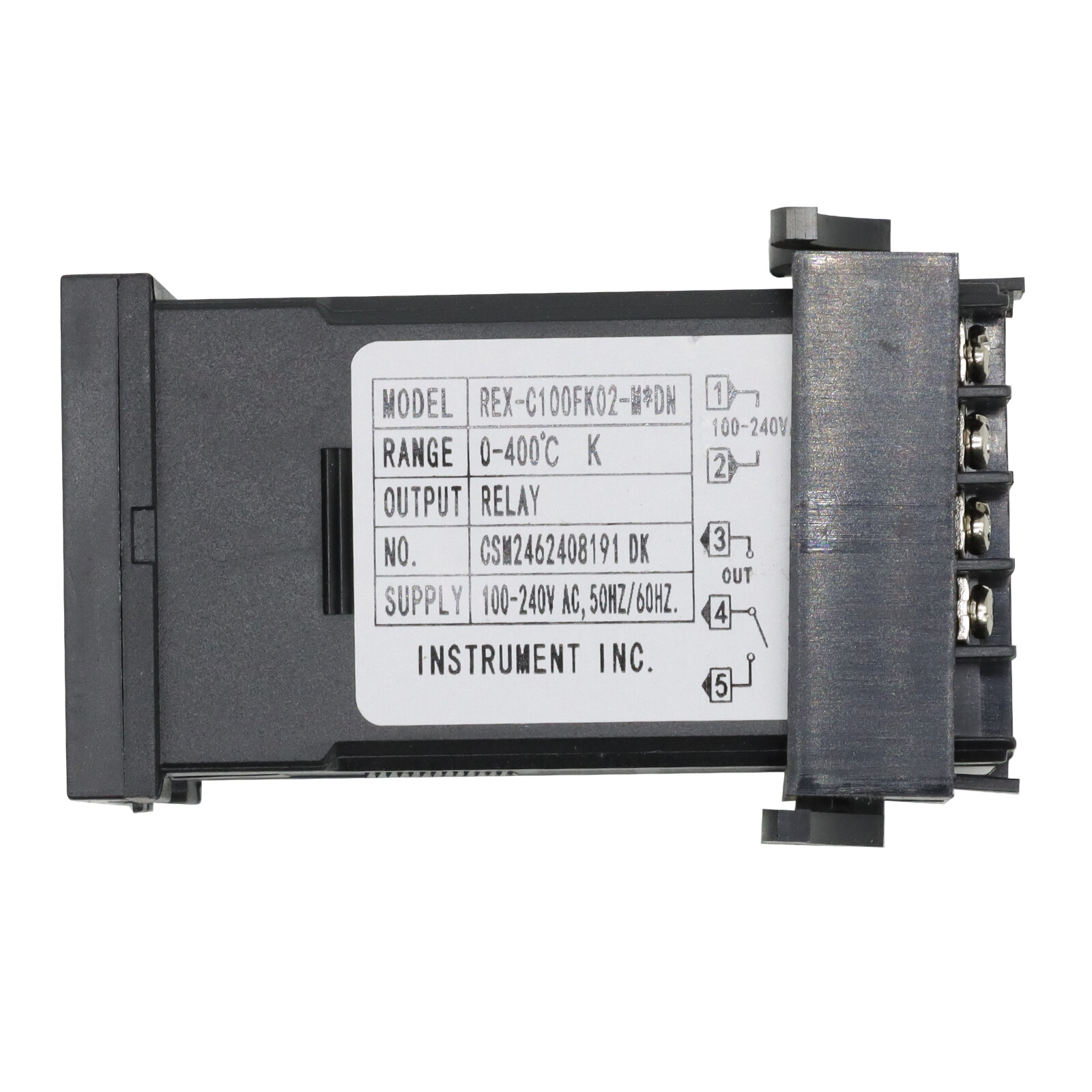 AC 100-240V Digital PID Temperature Controller Thermostat REX-C100 Thermocouple