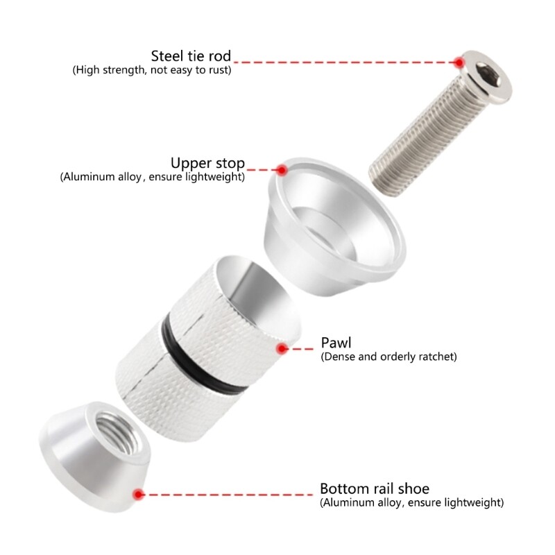 Headset Replacement Aluminum Alloys Headset Expander Plug Bikes Expander Bolts