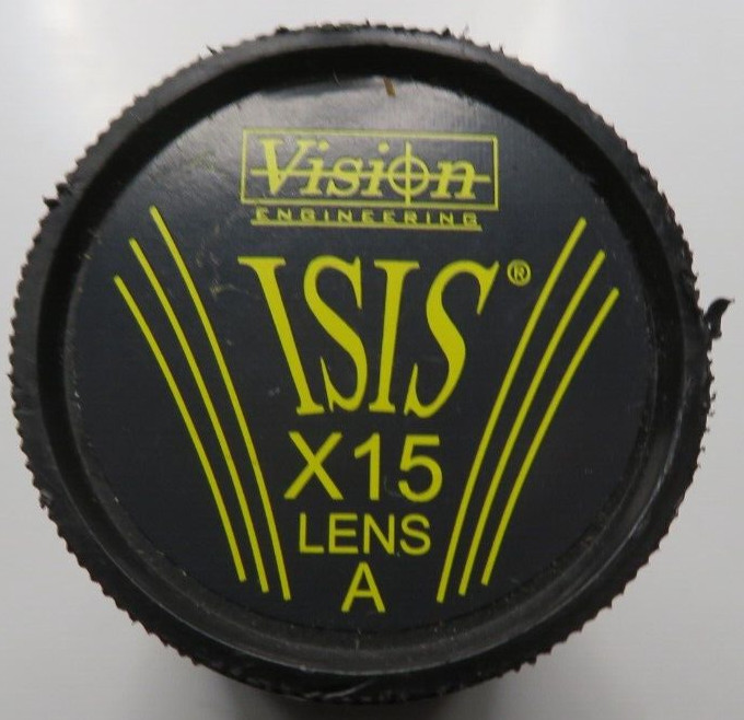 Vision Engineering Alpha ISIS Lens X15A Microscope Eyepiece Lens NEW