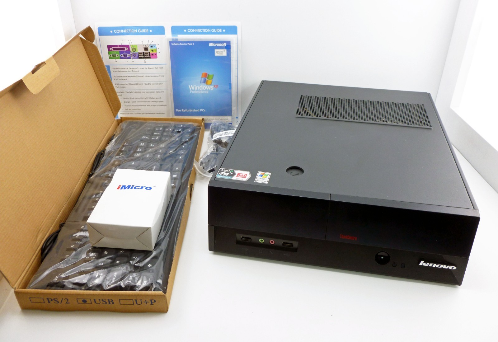 Refurbished IBM Think Centre Lenovo A60 AMD Athlon Dual Core 2300MHz Computer