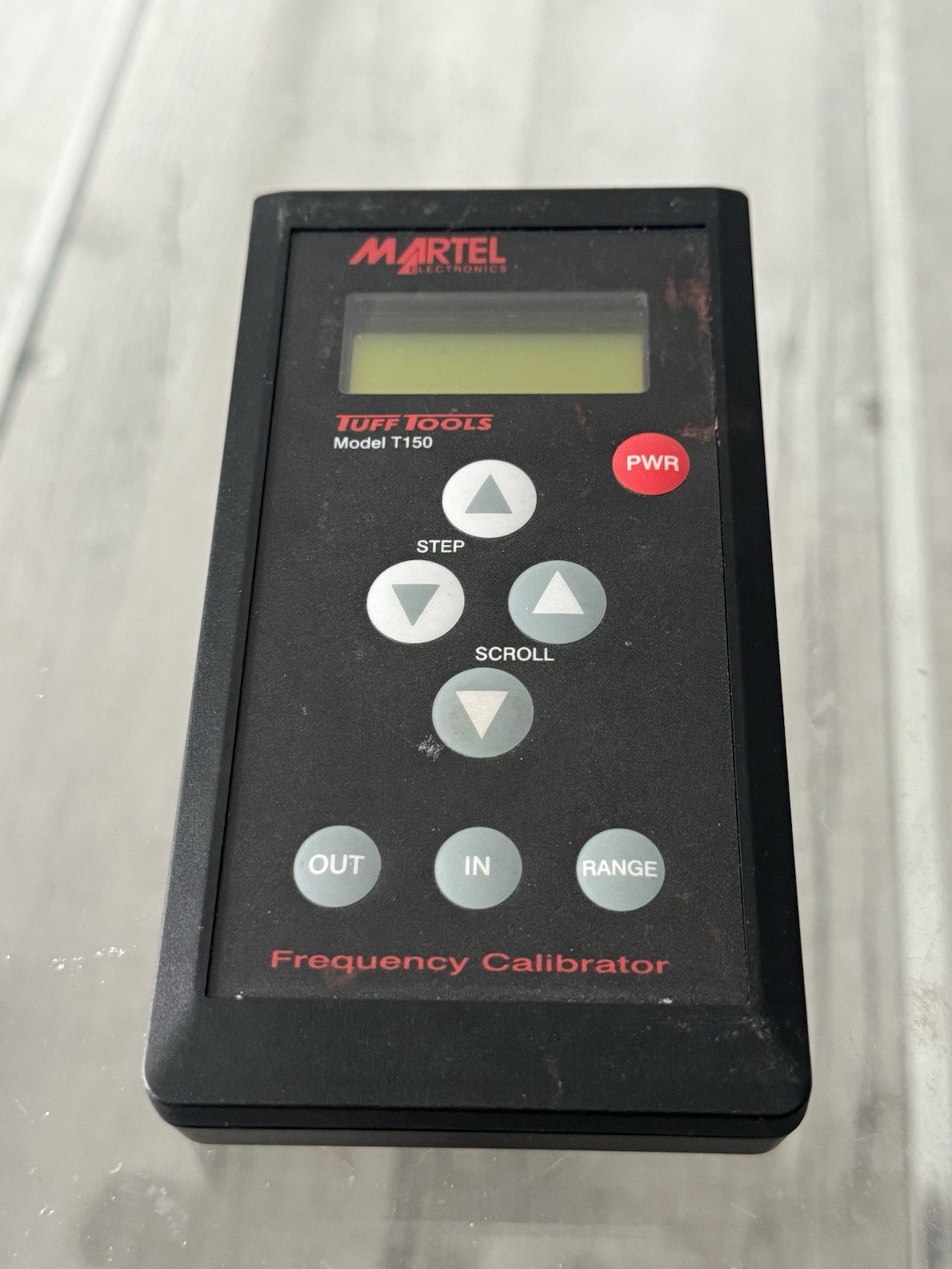 Martel Tuff Tools Model T150 Frequency Calibrator Parts Or Repair Read Descrip