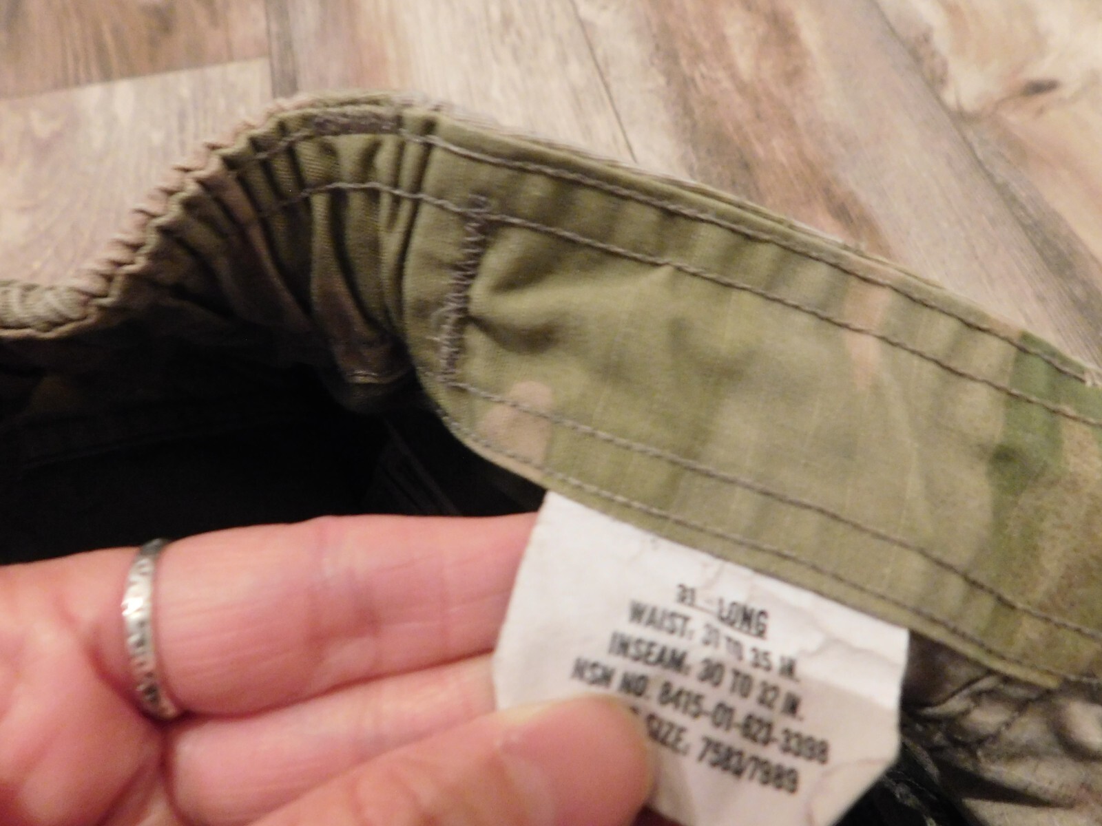 US ARMY OCP FEMALE PANTS SIZE 31 LONG