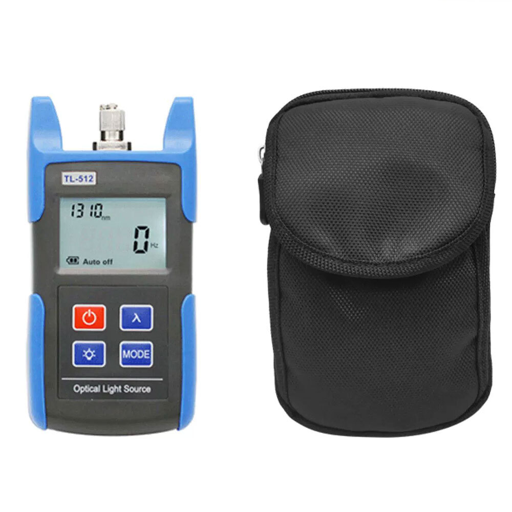 1310 1550nm SM Optical Light Source Fiber Optic Light Source LCD Display TL-512