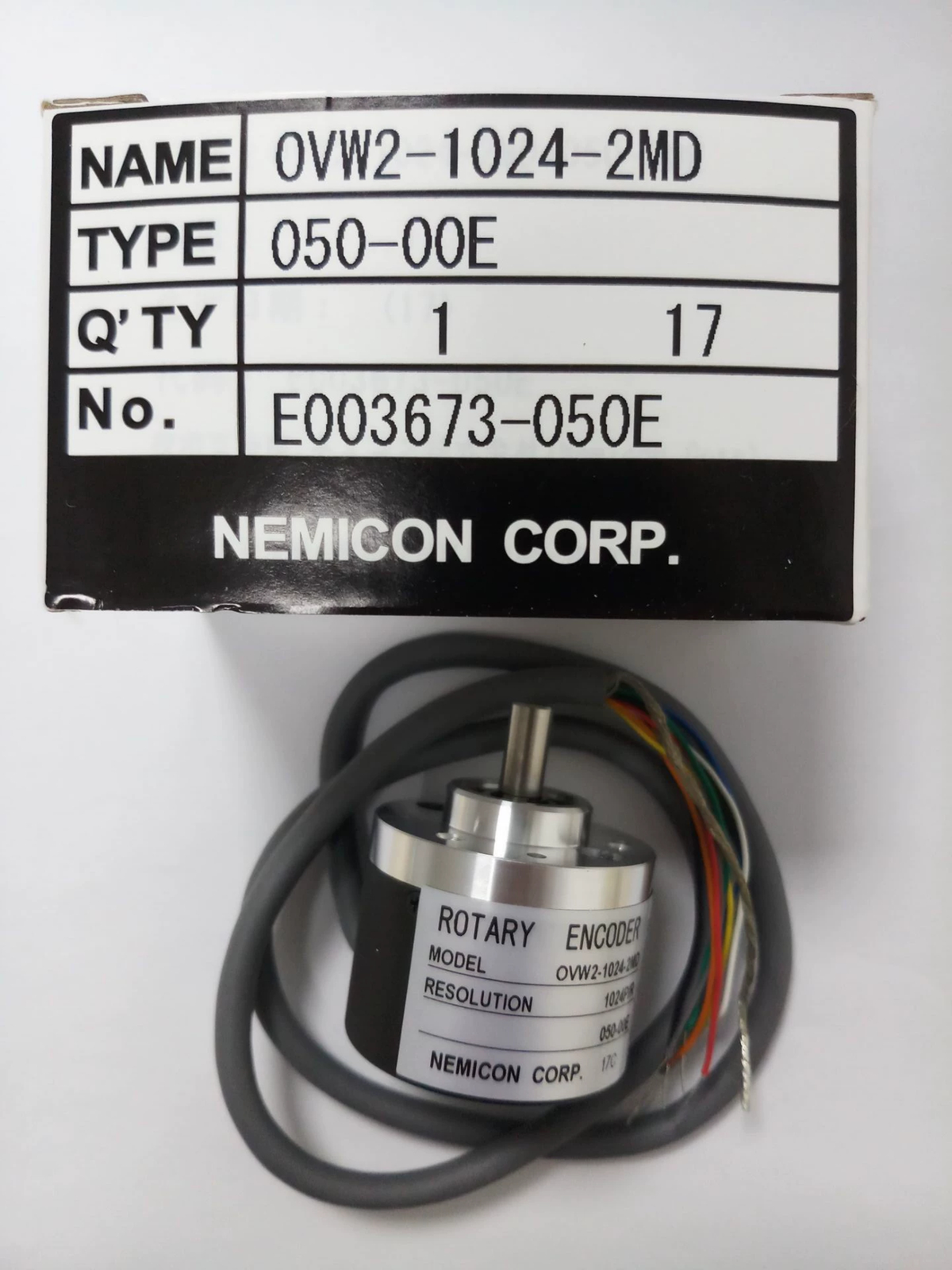 1pcs NEMICONOVW2-1024-2MD-050-00E Encoder