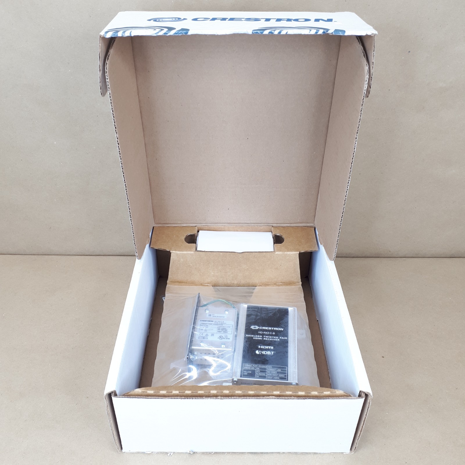 Open Box Crestron HD-EXT3-C-B System 4K HDMI HDBaseT Extender Kit Tx/Rx E7260