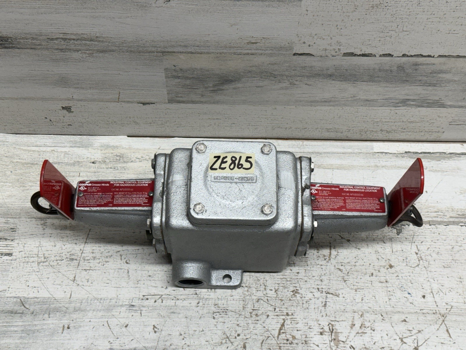 Eaton AFU0333 66 - Crouse-Hinds Conveyer Control Switch New #2