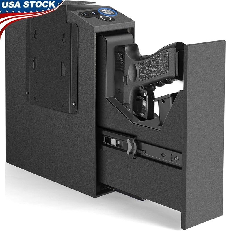 Heavy Duty Pistol Safe Electronic Lock Anti-Theft Quick Access Gun Storage New