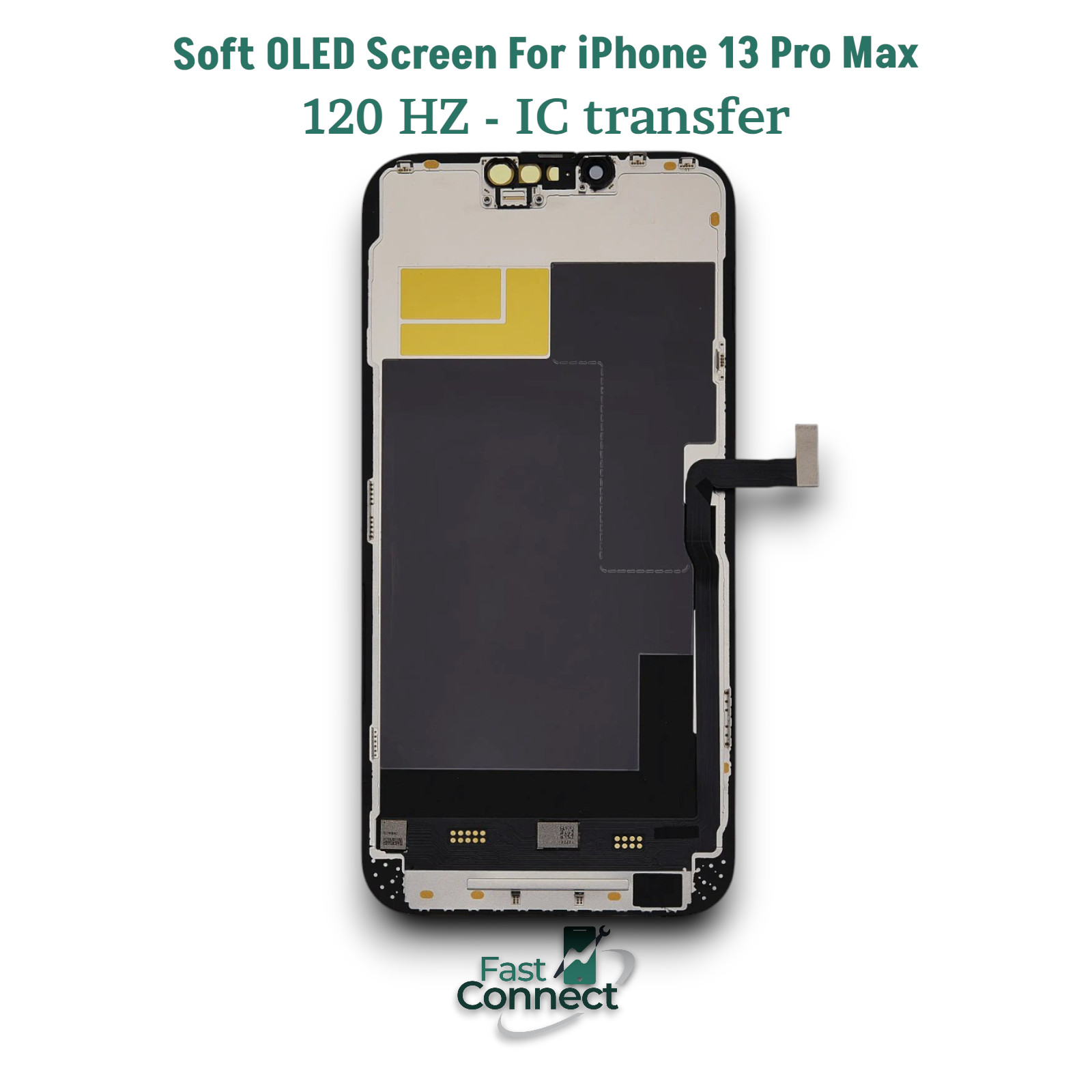 Soft OLED For iPhone 13 Pro Max Display Screen Digitizer OEM Quality Tested